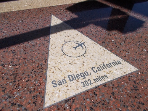San Diego--just 302 miles away!