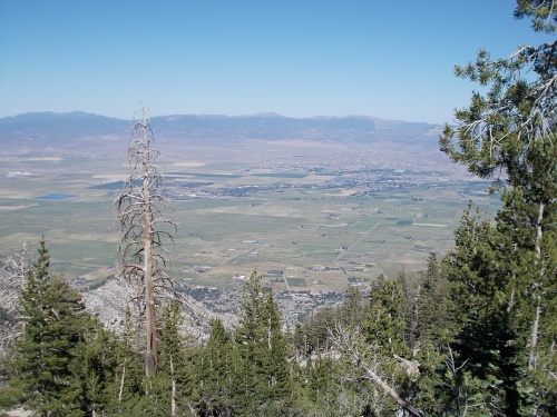 Overlooking the Carson Valley