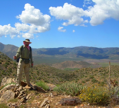 Desert hiking on the PCT