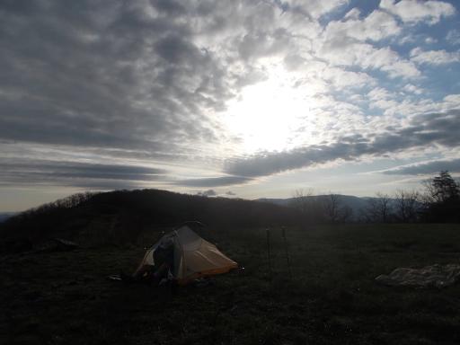 Sunrise at Rice Field Shelter