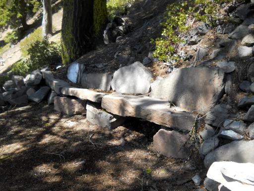 Stone benches