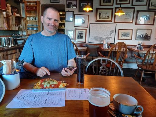 Ryan in the Tan Hill Inn