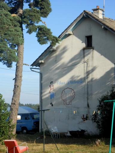 A gîte along the Camino