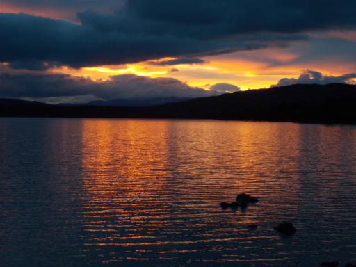 Sunset from Adolfström