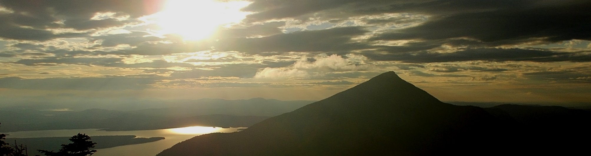 Sunrise over Maine