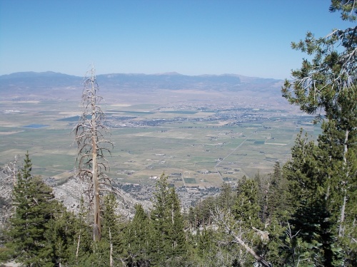 Overlooking the Carson Valley