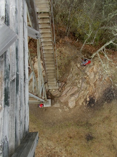 Wesser Bald observation tower