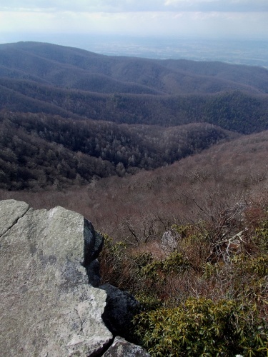 View from Blackstack Cliffs