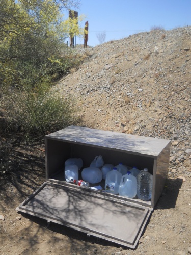 Water cache!