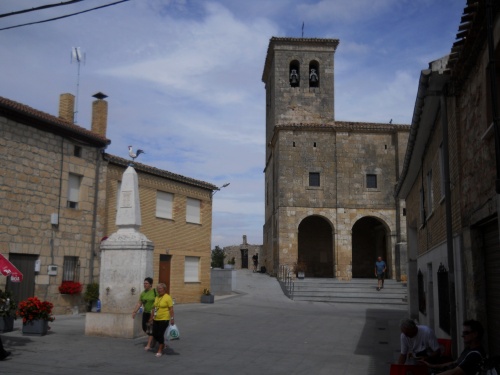 Santa Maria church in Hornillos