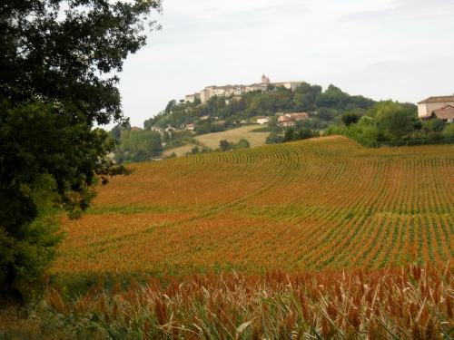 Hilltop village of Lauzerte