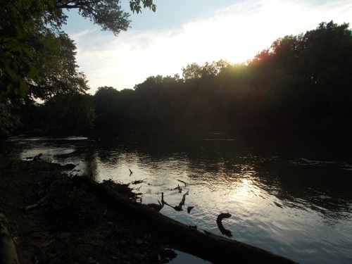 Sunset over the Potomac