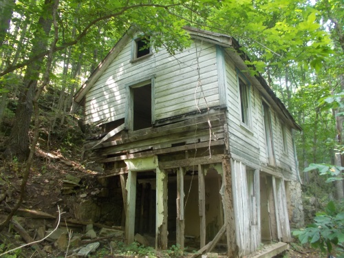 Old, creepy house....