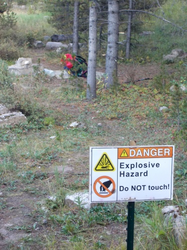 A dangerous campsite?