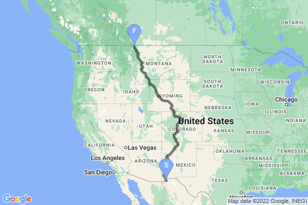 Continental Divide Trail Map