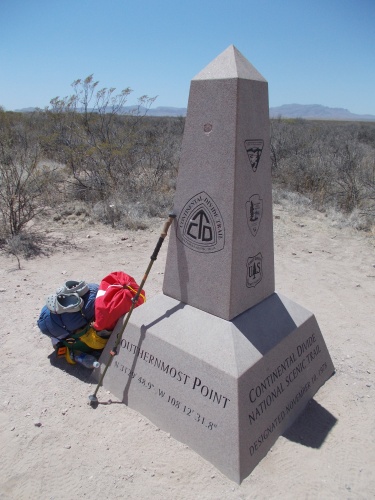 Southern terminus monument