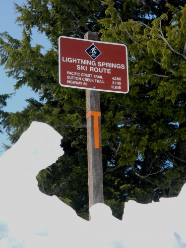 Lightning Springs Ski Route