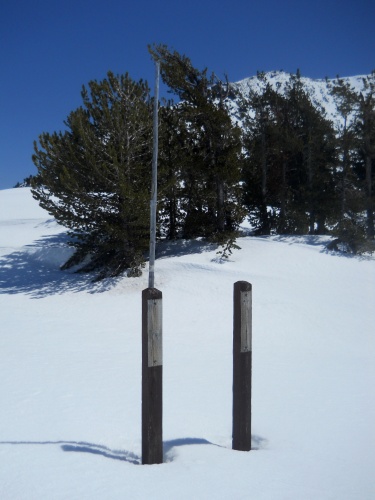 Trailhead for Mount Scott