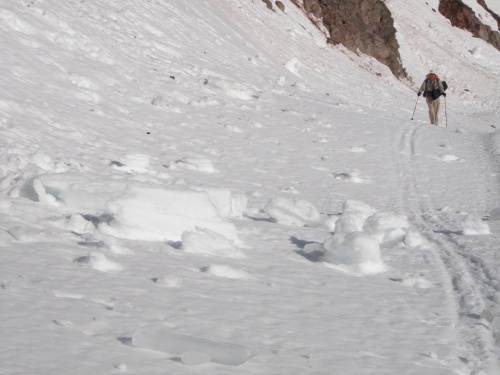 Watch out for chunks of falling snow!