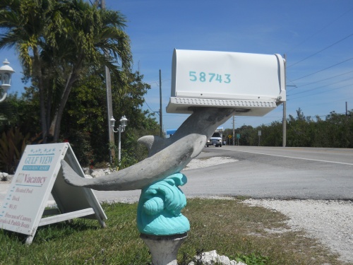 Dolphin mailbox