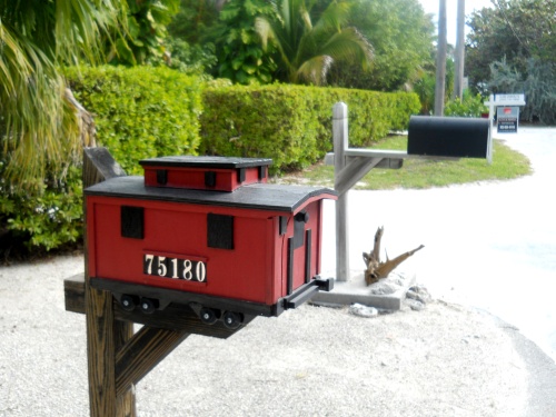 Caboose Mailbox