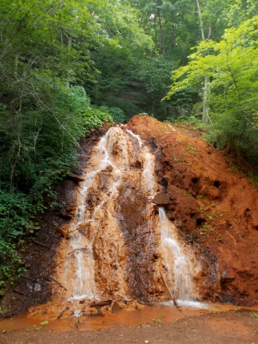 The Red Waterfall