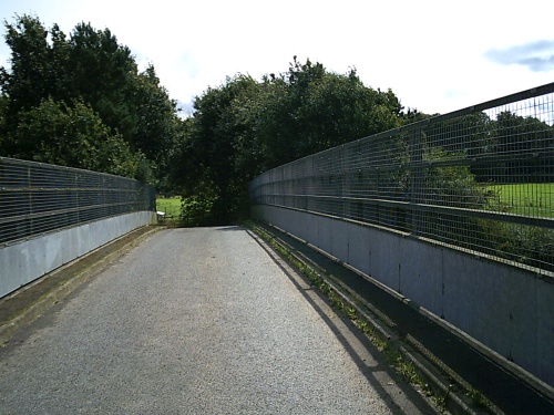 Bridge over the A689