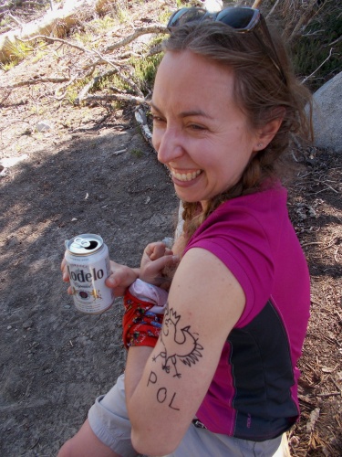 Karolina's tattoo