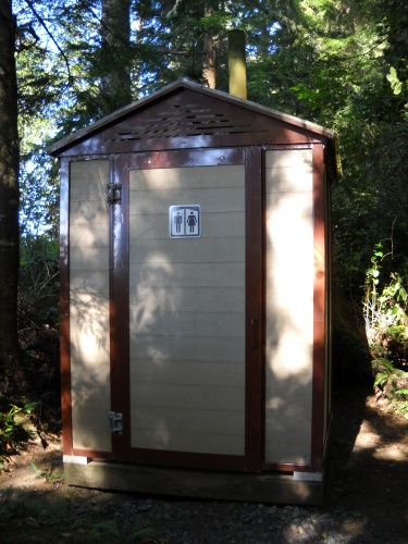 Outhouse at Sombrio Beach