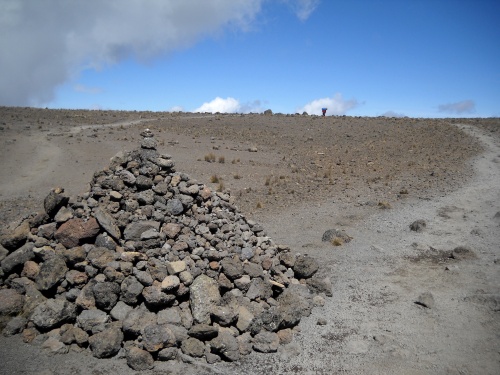 Giant cairn
