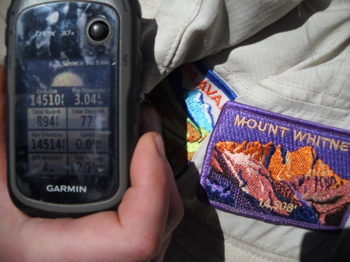 Higher than Mount Whitney!