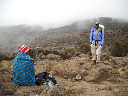 Godfrey and a porter