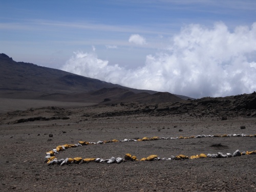 Helicopter landing area
