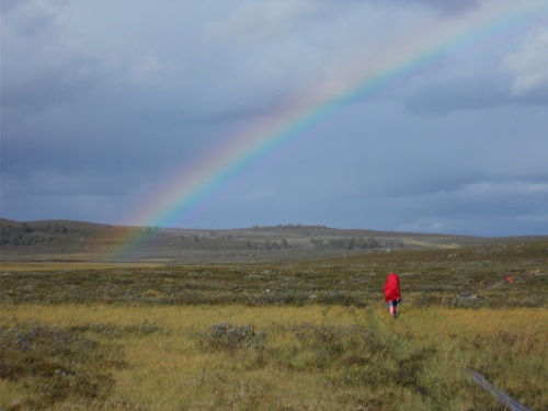 Somewhere under a rainbow