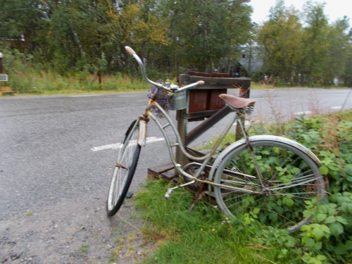 Bicycle in Adolfström