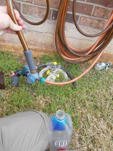 Water from a faucet!
