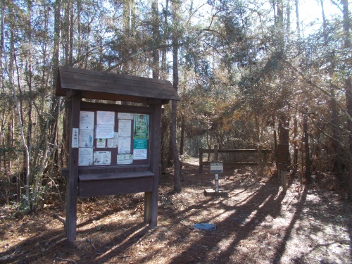 Trailhead parking lot #14