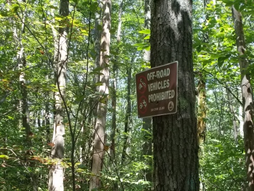 Off-Road Vehicles Prohibited