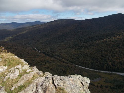 View from the Great Cliff of Mt. Horrid