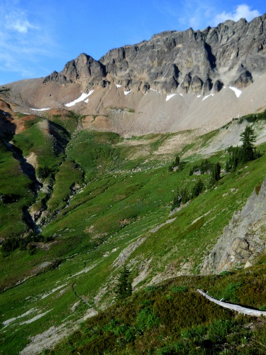 Cispus Pass in the Goat Rocks Wilderness