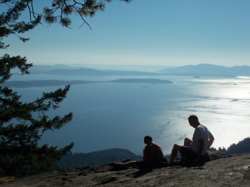 View from Oyster Dome