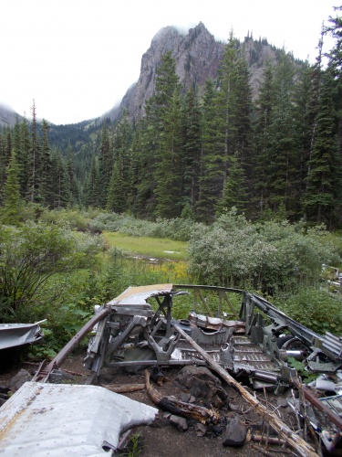 B-17 Wreckage