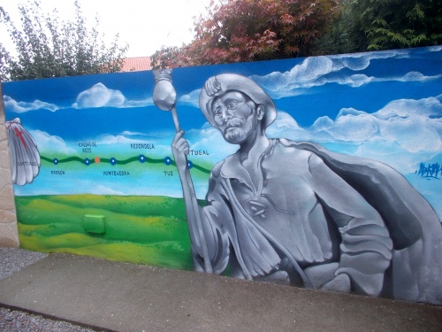 Pilgrim mural