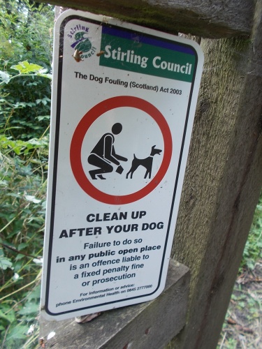 No dog fouling!