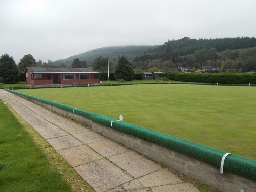 Lawn bowling green!
