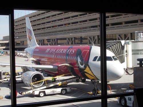 Arizona Cardinals plane