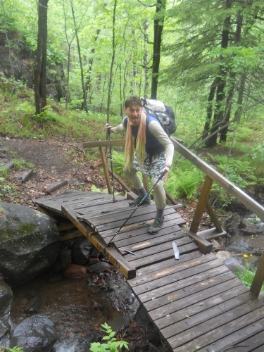 Bridge over Gogebic St. Creek