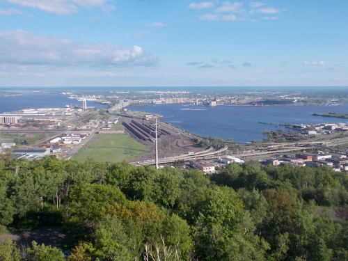 View overlooking Duluth