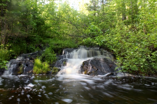 McCarthy Creek waterfall