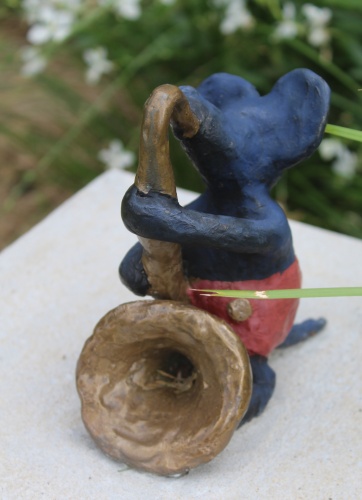 Micky and His Tuba in the River Caves